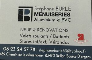 Menuiserie Stéphane BURLE