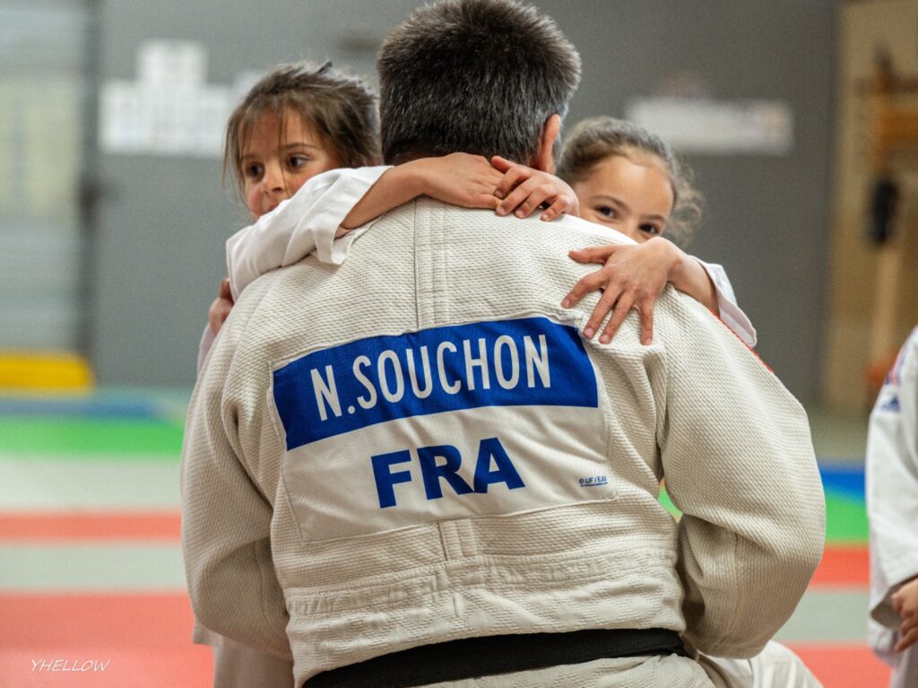 nicolas souchon président du club de judo de seillons