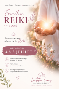 Formation reiki 1er degré