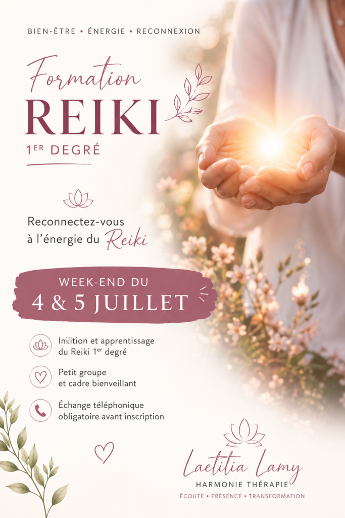 formation reiki 1er degré